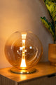 LED-Tischleuchte Gisela dimmbar mit Glaskugel Ø 30cm (1)