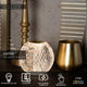 LED-Tischlampe Cintra mit Akku und Touchdimmer Ø 9cm Transparent (6)