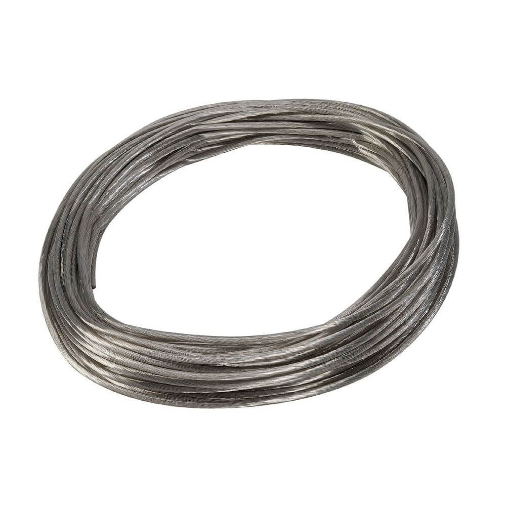 Niedervoltseil isoliert 4mm² 20m aufgerollt, hochwertige Rollenware für Niedervolt Seil-System.