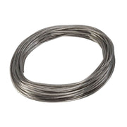 Niedervoltseil isoliert 4mm² 20m, grau, Kunststoffisolierung, aufgerolltes Kabel, Frontansicht
