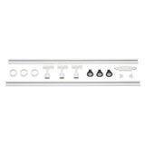 1-Phasen Hochvolt Schienensystem-Set 3 weiß 2x1m inkl. 3xPuri
