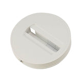 Loftsroset til 1p. -Adapter hvid