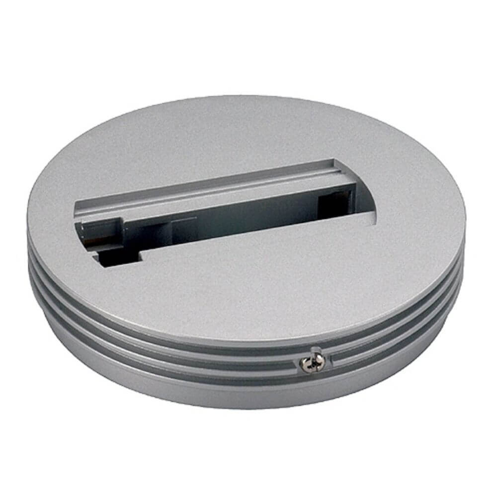 Deckenrosette für 1P. -Adapter silbergrau