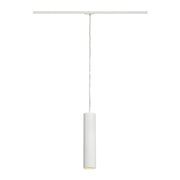 Enola B Pendelleuchte PD-1 weiß GU10 max. 50W inkl. 1P.-Adapter, puristische 1Phasen Pendelleuchte