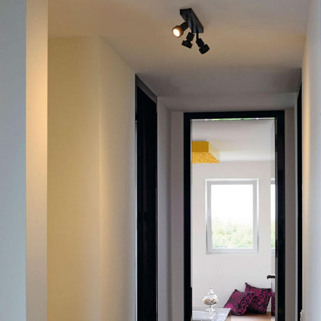Puri 3 Lampa sufitowa Czarna 3xGu10 MAX