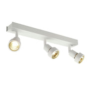 Puri 3 Deckenleuchte Weiß 3xGU10 max. 3x50W mit Decoring