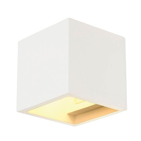 Plastra Cube Lamp Atonazione bianca angolare G9 Max