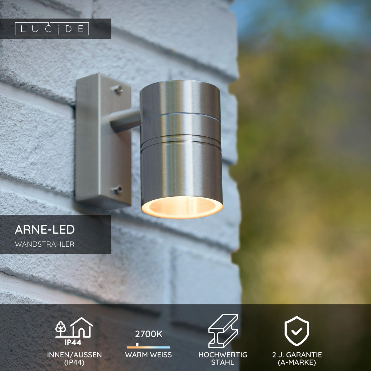 LED-Außenwandspot Arne IP44 (5)
