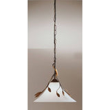Campana Pendelleuchte Ø 30cm Rost-Antik, Goldfarben