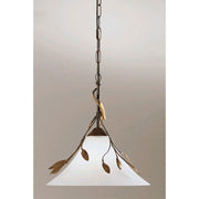 Campana Pendel Ø 47cm con elegante design a foglie, ideale per ambienti raffinati.