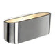 OSSA R7s Wandleuchte Oval alu brushed R7s 78mm max. 100W Up & Down in modernem Design