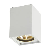 Altra Dice Deckenleuchte CL-1 eckig weiss GU10 max. 35W, weiße quadratische Deckenleuchte aus Aluminium