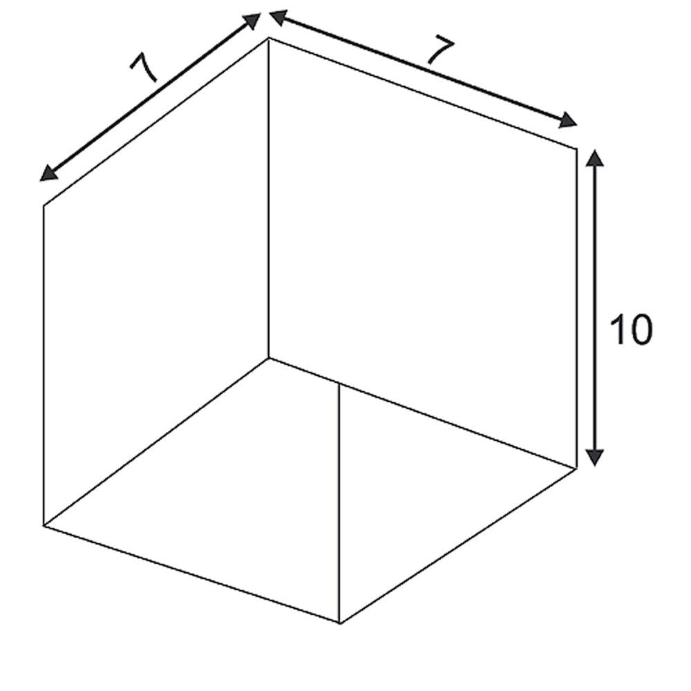 Lampada del soffitto di dadi altra CL-1 White Angular GU10 Max