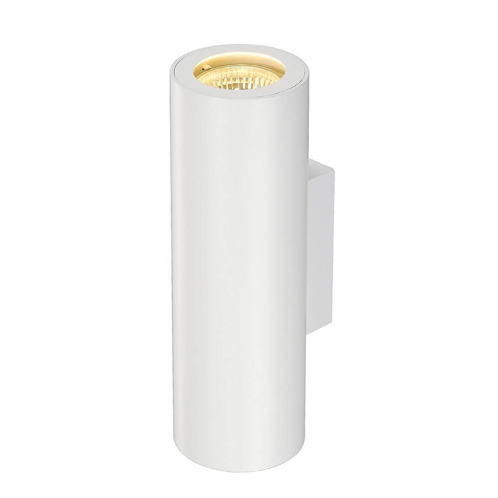 Enola B Up & Down Wandleuchte weiß 2xGU10 max. 50W - moderne und elegante Wandbeleuchtung aus Aluminium.