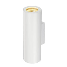 Enola B Up & Down Wandleuchte weiß 2xGU10 max. 50W, puristische Aluminium-Wandleuchte mit Up/Down Licht