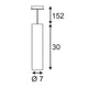 Enola B Pendelleuchte PD-1 weiß GU10 max. 50W