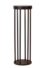 LED-bollard light Jackson solar-powered with motion sensor IP65 Black (1)