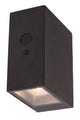 Bolton outdoor wall light, solar-powered with motion sensor IP54 Black (2)