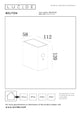 Bolton outdoor wall light, solar-powered with motion sensor IP54 Black (5)