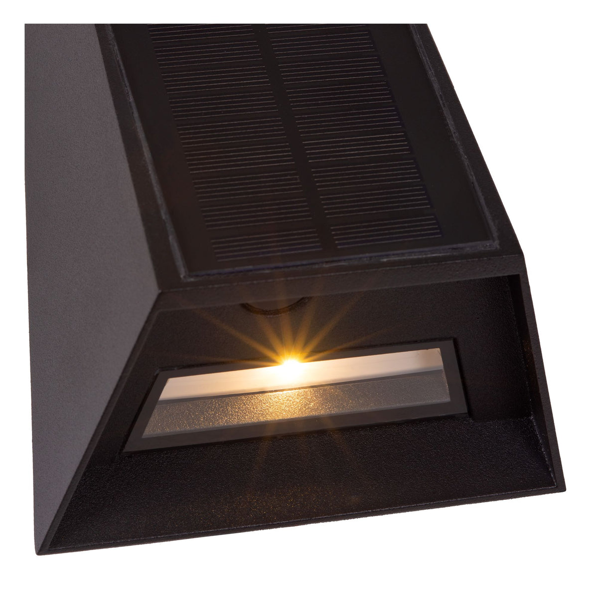 LED-Buitenwandlamp Luton IP54 met bewegingssensor Zwart (4)