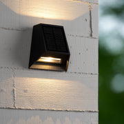 LED-Außenwandleuchte Luton IP54 mit Bewegungsmelder Schwarz (1)