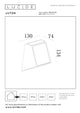 LED-Buitenwandlamp Luton IP54 met bewegingssensor Zwart (6)