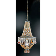 Golden Dream Pendelleuchte Ø 28cm mit glitzernden Kristallen im eleganten Design.