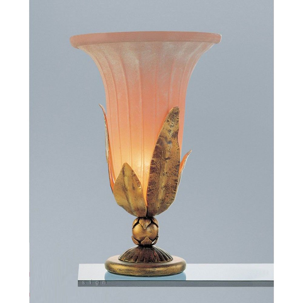 Lampada da tavolo cheope oro antico Ø 37 cm