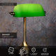 Schreibtischlampe Banker schwenkbar mit Glasschirm (5)