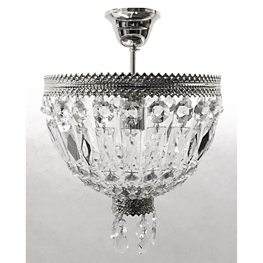 Cupola Nickel Hängeleuchte Nickel glänzend Ø 30cm