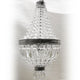 Cupola Nickel Pendelleuchte Nickel glänzend Ø 30cm, elegante Kristall-Pendelleuchte in hochwertiger Ausführung.
