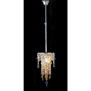 Suspension Golden Dream Ø 20 cm avec des cristaux scintillants et des détails élégants, idéale pour les intérieurs raffinés.