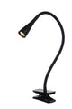 LED-Klemmleuchte Zozy mit Touchdimmer und flexiblem Arm Schwarz (1)