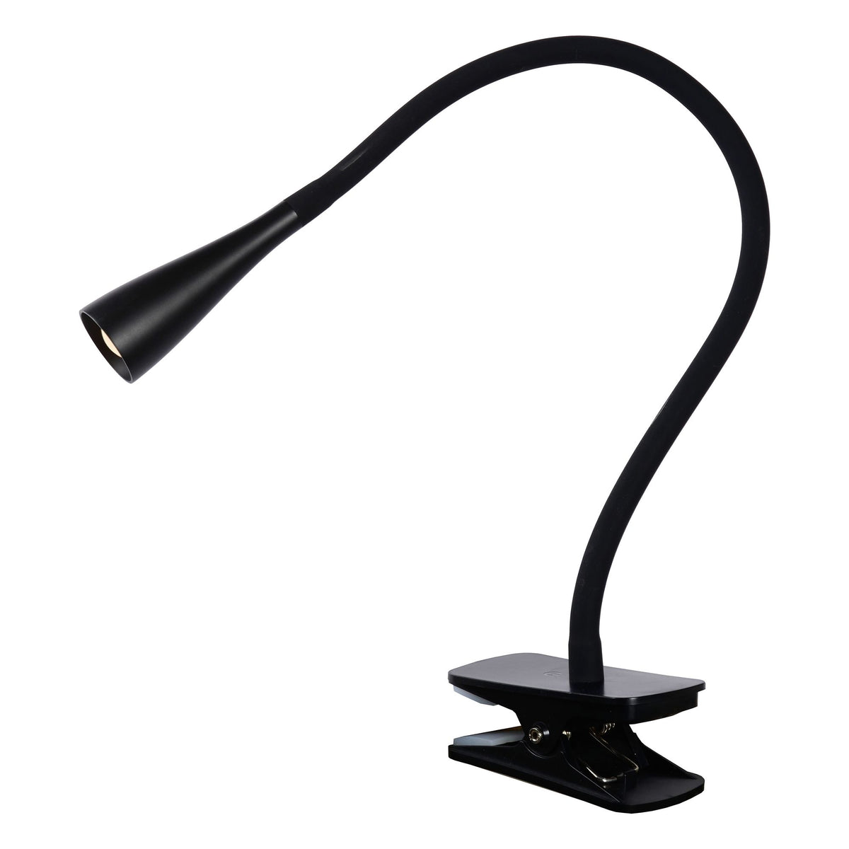 LED-Klemmleuchte Zozy mit Touchdimmer und flexiblem Arm Schwarz (4)