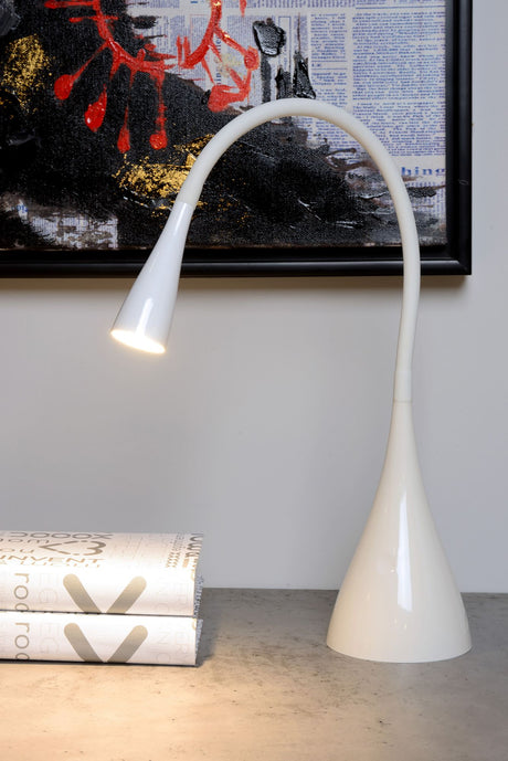 LED-Schreibtischlampe Zozy mit Touchdimmer Weiß (1)