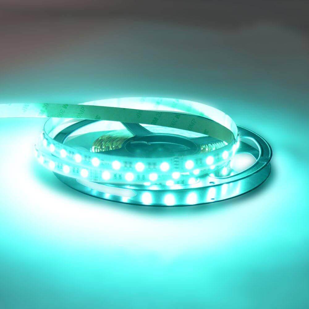 5m LED-Strip 19, 2 W/m RGB + Warmweiß 24V IP63