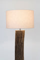 Gulvlampe Montecristo akacietræ med rund skærm 177 cm 