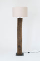 Gulvlampe Montecristo akacietræ med rund skærm 177 cm 