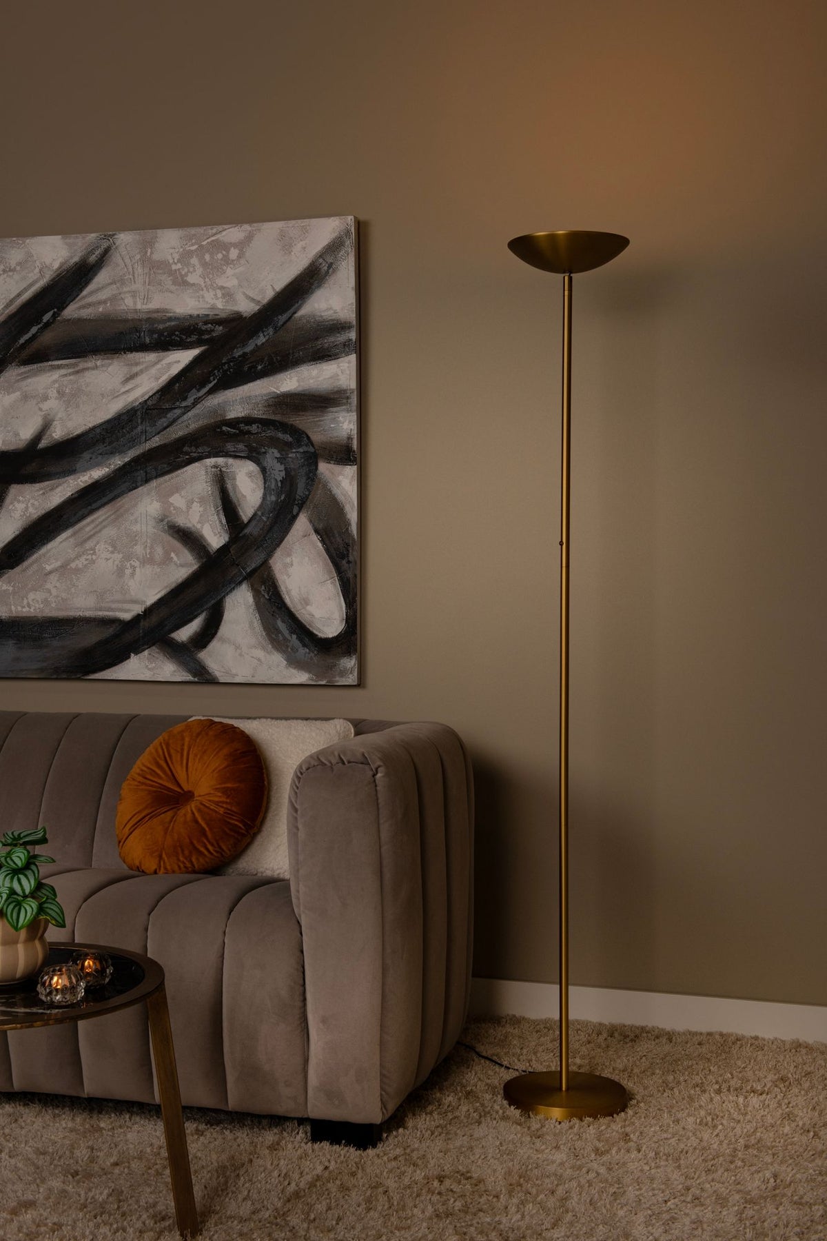 LED-Stehleuchte Zenith schwenkbar mit Touchdimmer (3)