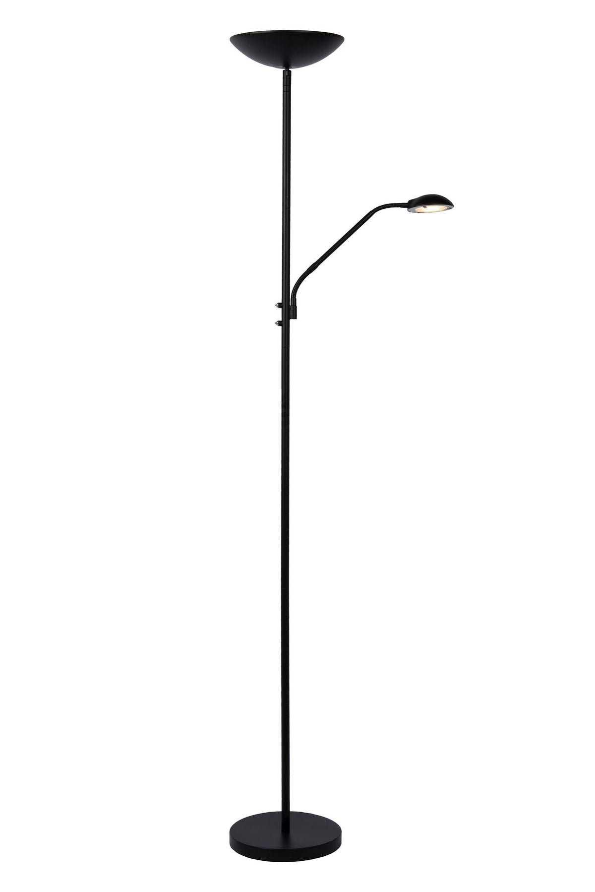 LED-Stehleuchte Zenith mit Lesearm dimmbar schwenkbar (3)