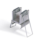 2 pcs. retaining springs for plasterboard for recessed profile deep aluminum - fastening mechanism for plasterboard or wooden ceilings