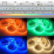 18 W/m RGBW Warmweiß 24V 5m LED-Strip IP20 mit verschiedenen Farben und Montagehinweisen