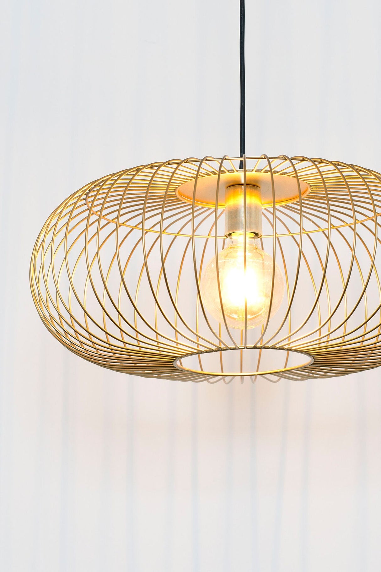 Pendellampe Protetto Premere Rund Ø 40cm Gold