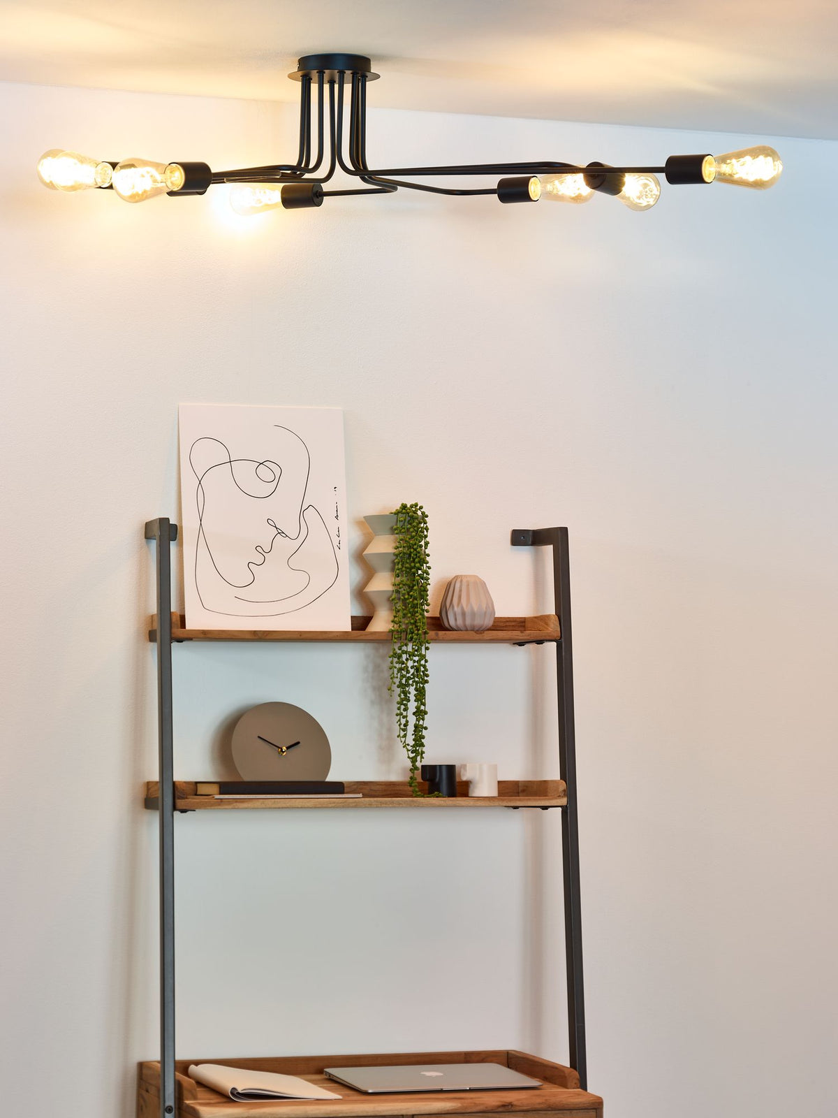 Plafoniera Lester a 8 luci (1)