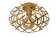 Plafonnier Wolfram en forme de sphère Ø 30 cm (1)
