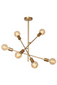 Plafonnier Lester à 6 lampes orientables (1)