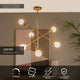 Plafonnier Lester à 6 lampes orientables (6)