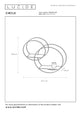 Wandleuchte Circle mit Ablage Schwarz/Messing (6)