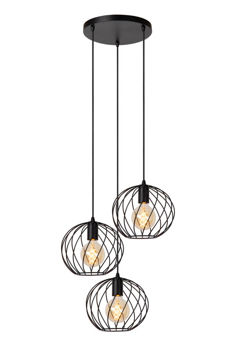 Pendelleuchte Danza 3-flammig rund Ø50cm (2)