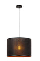 Hanglamp Tagalog bamboe zwart (2)